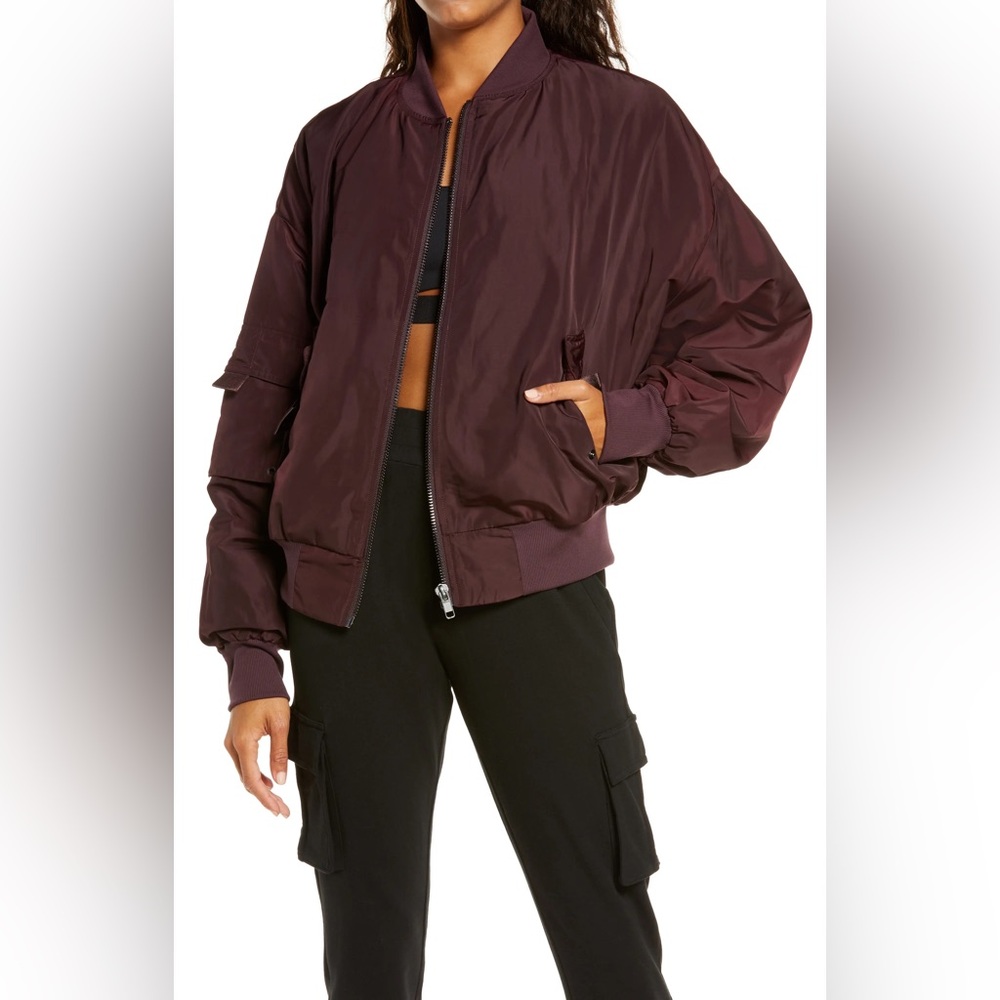 ALO YOGA IT GIRL BOMBER JACKET